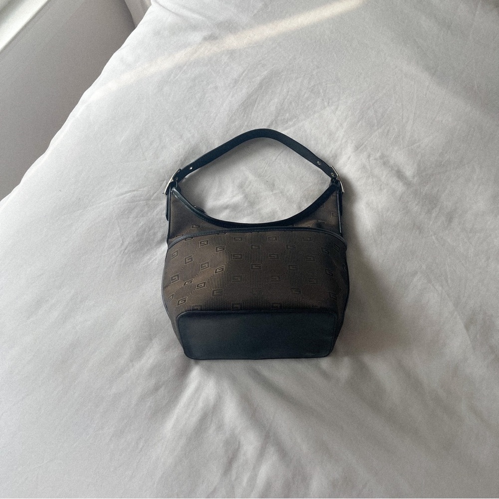 Brown G Logo Hobo Bag